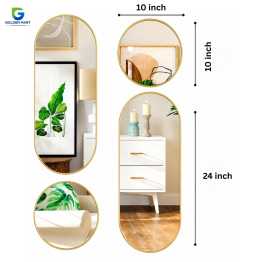 Premium Oval and Round Decorative Mirrors